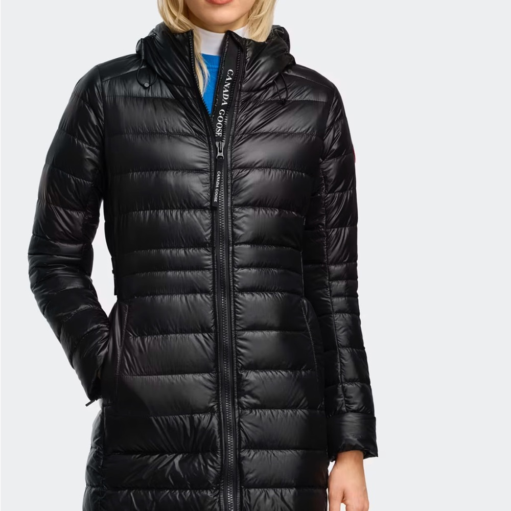Canada Goose black cypress sz Large Quilted Black Jacket